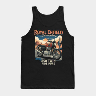 Royal Enfield Interceptor 650 Twin Desert Tank Top