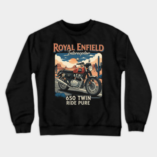 Royal Enfield Interceptor 650 Twin Desert Crewneck Sweatshirt