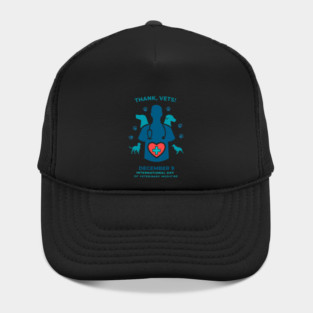 International Day of Veterinary Medicine December 9 T‑Shirt Hat