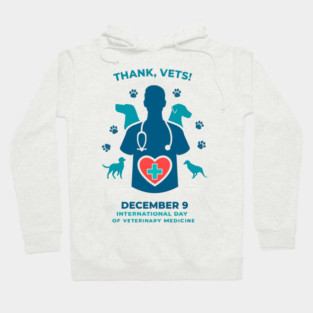 International Day of Veterinary Medicine December 9 T‑Shirt Hoodie