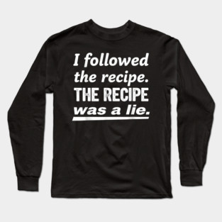 Cooking Long Sleeve T-Shirt