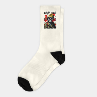 CIVIL WAR Socks