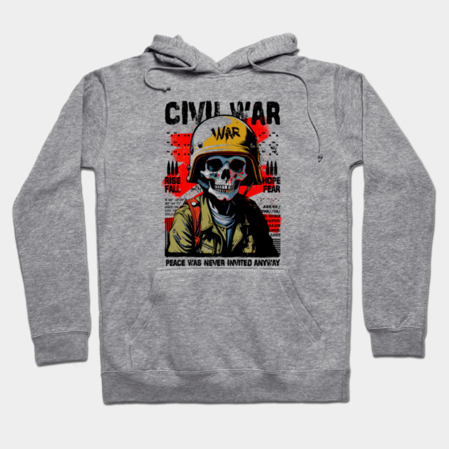 CIVIL WAR Hoodie by artslaves