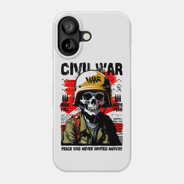 CIVIL WAR Phone Case by artslaves