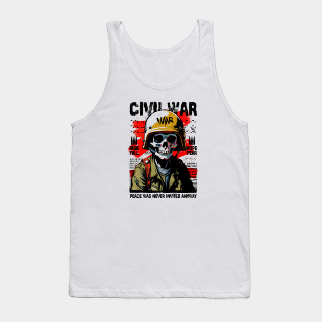 CIVIL WAR Tank Top by artslaves