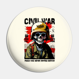CIVIL WAR Pin