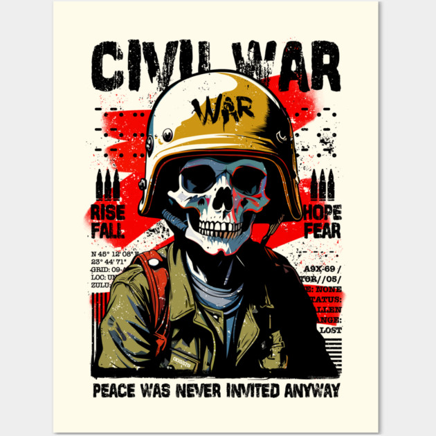 CIVIL WAR Wall Art by artslaves