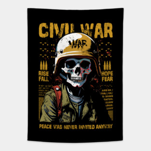 CIVIL WAR Tapestry