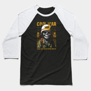 CIVIL WAR Baseball T-Shirt