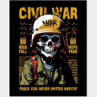 CIVIL WAR Posters and Art