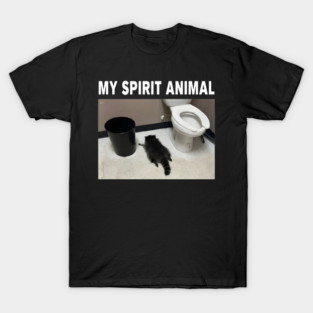 Drunk Trashed Panda Raccoon My Spirit Animal T-Shirt