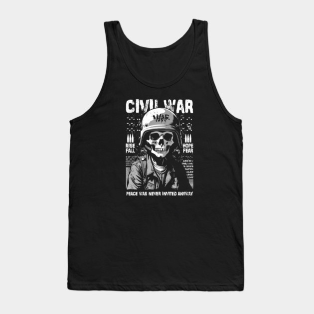 CIVIL WAR Tank Top by artslaves