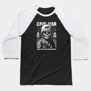 CIVIL WAR Baseball T-Shirt