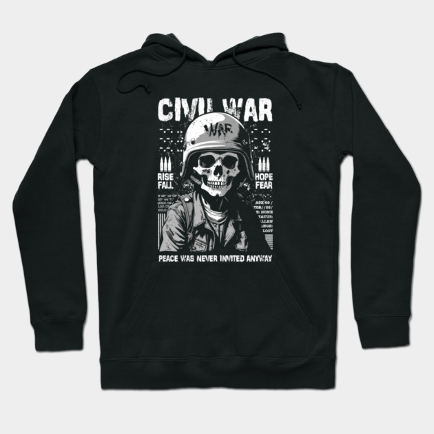 CIVIL WAR Hoodie by artslaves