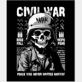 CIVIL WAR Posters and Art