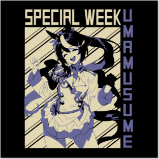 Umamusume Special week Posters and Art