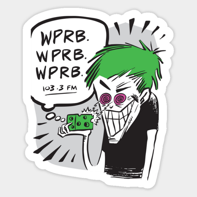 WPRB Hypnotized Cheese Magnet by WPRB 103.3 fm