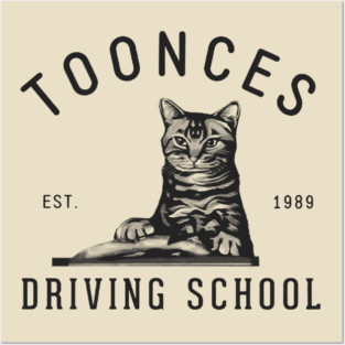 Toonces Driving School Posters and Art