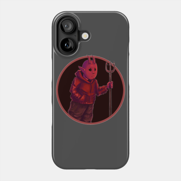 SAD DEVIL Phone Case by droidmonkey