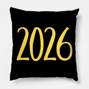 2026 New Year Celebration Pillow