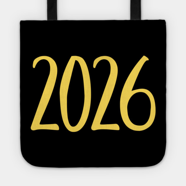 2026 New Year Celebration Tote by Creatifly Graphic Tees