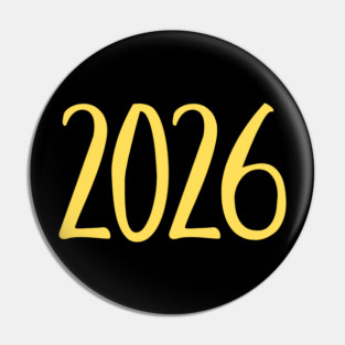 2026 New Year Celebration Pin