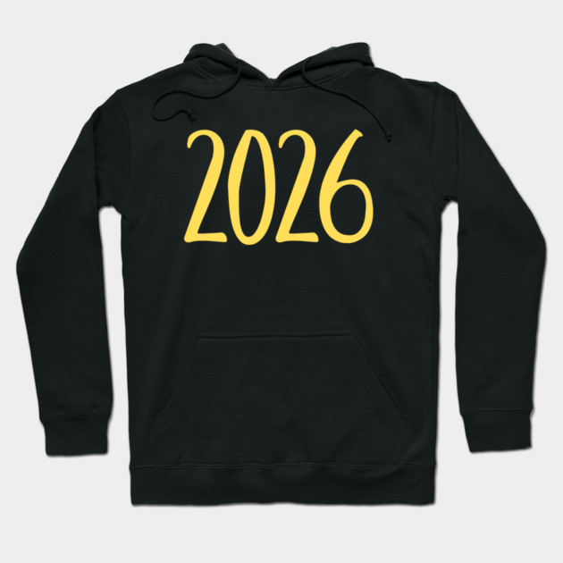 2026 New Year Celebration Hoodie by Creatifly Graphic Tees