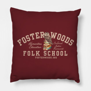 Foster Woods Folk School Pillow