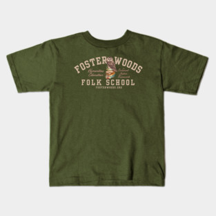 Foster Woods Folk School Kids T-Shirt