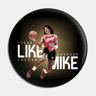 Tyson Jordan Jackson Iconic T-Shirt Pin