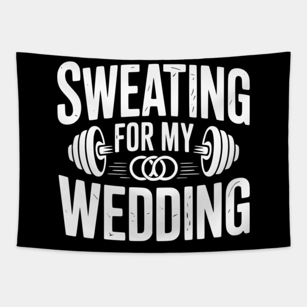 Sweating for my Wedding Tapestry by Frank Ring