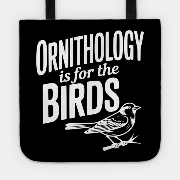 Ornithology is for the Birds Tote by Frank Ring