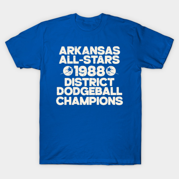 Arkansas All-Stars Dodgeball Champs T-Shirt by rt-shirts