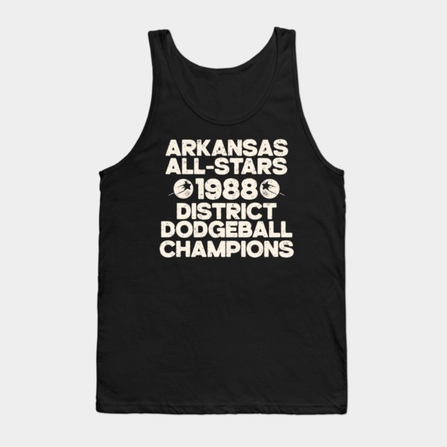 Arkansas All-Stars Dodgeball Champs Tank Top by rt-shirts