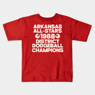 Arkansas All-Stars Dodgeball Champs Kids T-Shirt