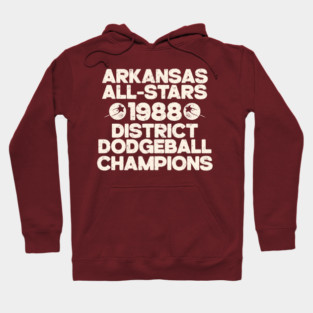 Arkansas All-Stars Dodgeball Champs Hoodie