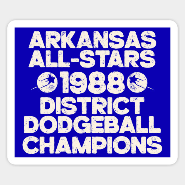 Arkansas All-Stars Dodgeball Champs Magnet by rt-shirts
