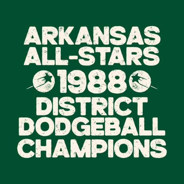 Arkansas All-Stars Dodgeball Champs by rt-shirts