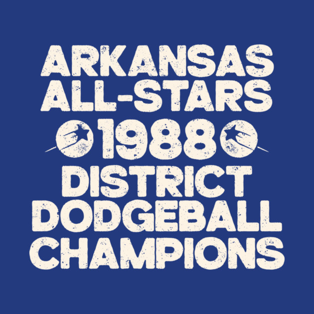 Arkansas All-Stars Dodgeball Champs by rt-shirts