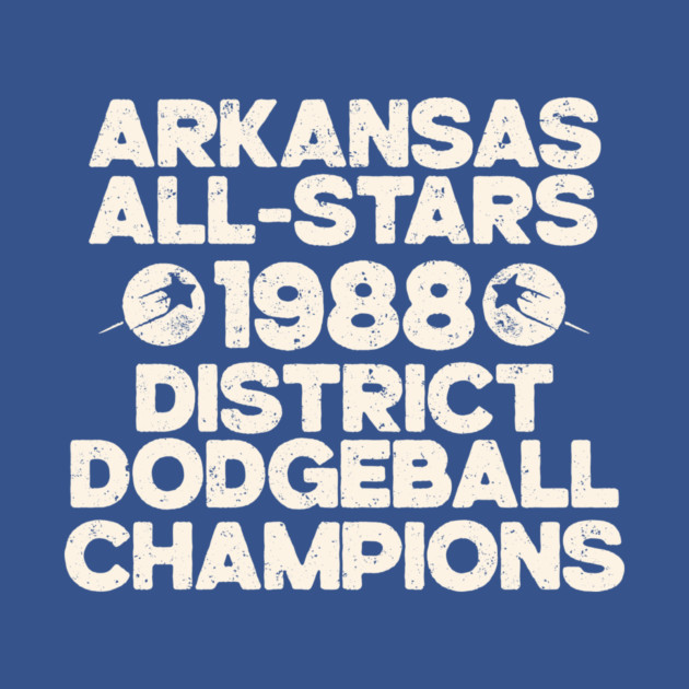 Arkansas All-Stars Dodgeball Champs by rt-shirts