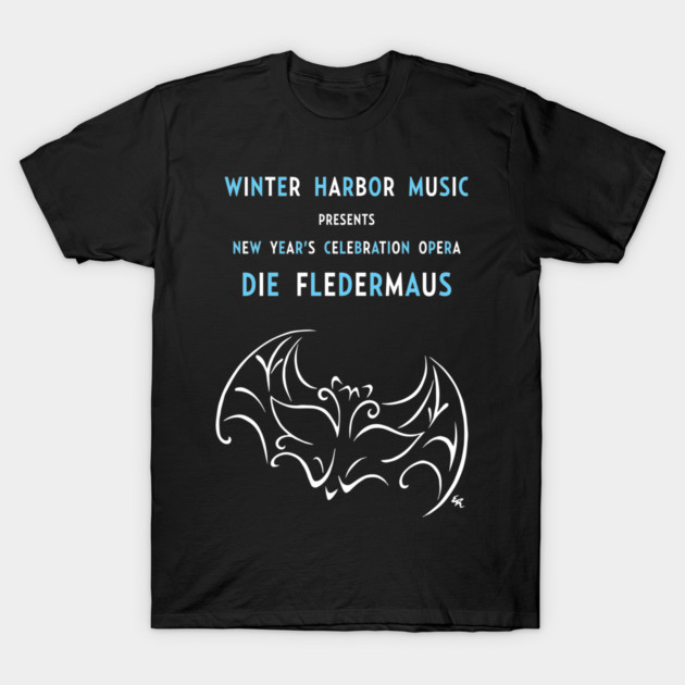 Fledermaus T-Shirt by Winter Harbor Music Festival