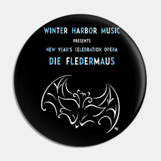 Fledermaus Pin