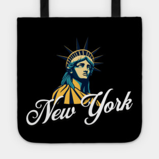 New York, Statue Of Liberty. Iconic City Pride Tote