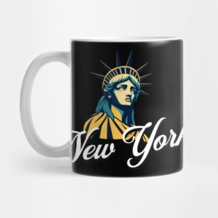 New York, Statue Of Liberty. Iconic City Pride Mug