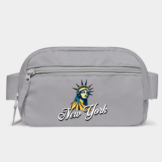 New York, Statue Of Liberty. Iconic City Pride by Pixel Threads 