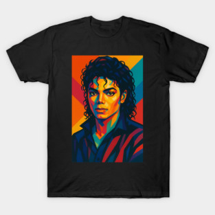 Michael Jackson wedha art style T-Shirt