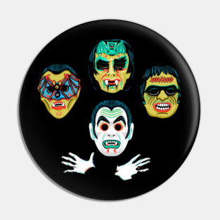 Vintage Mask Rhapsody Pin