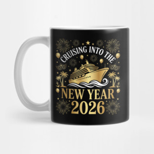Cruising into the New Year 2026 with Festive Celebration Mug