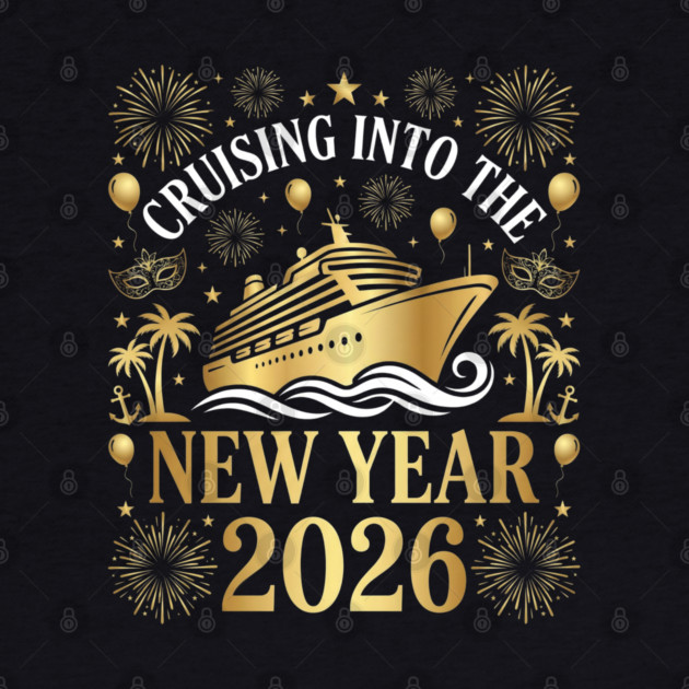 Cruising into the New Year 2026 with Festive Celebration by Creatifly Graphic Tees