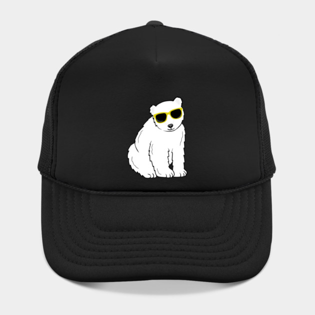 Cool Ice Polar Bear wearing Glasses by logiamerch